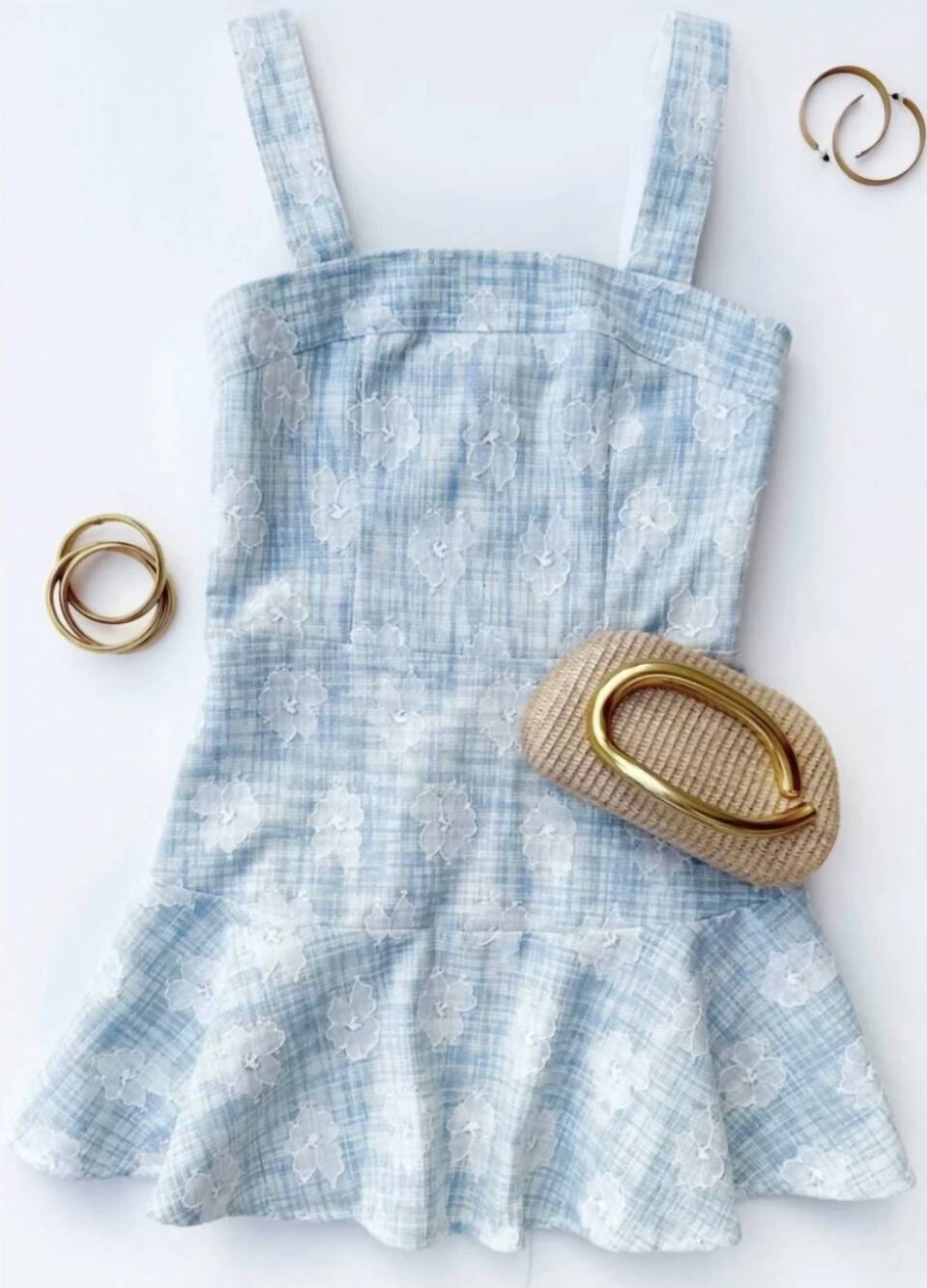 NEW SINCERELY OURS women's emily dress in blue